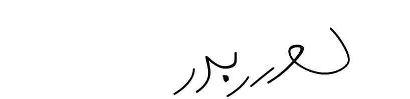 Adam Bader signature