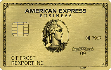 American Express Business Gold Card card