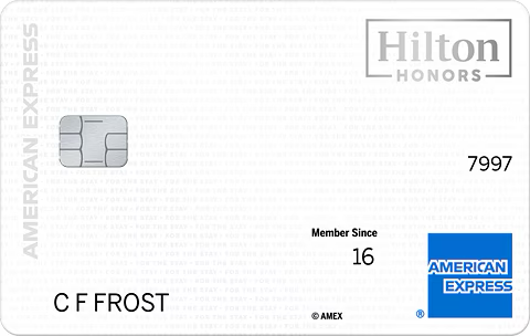 Hilton Honors American Express Card card