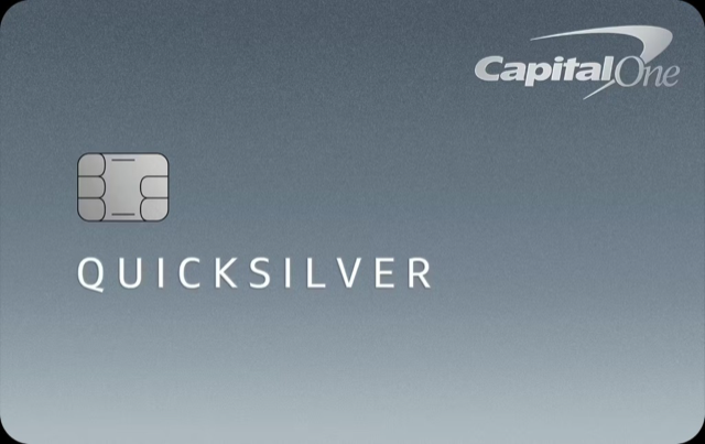 Capital One Quicksilver Cash Rewards Credit Card card