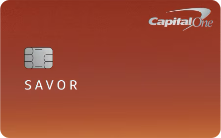 Capital One Savor Cash Rewards Credit Card card