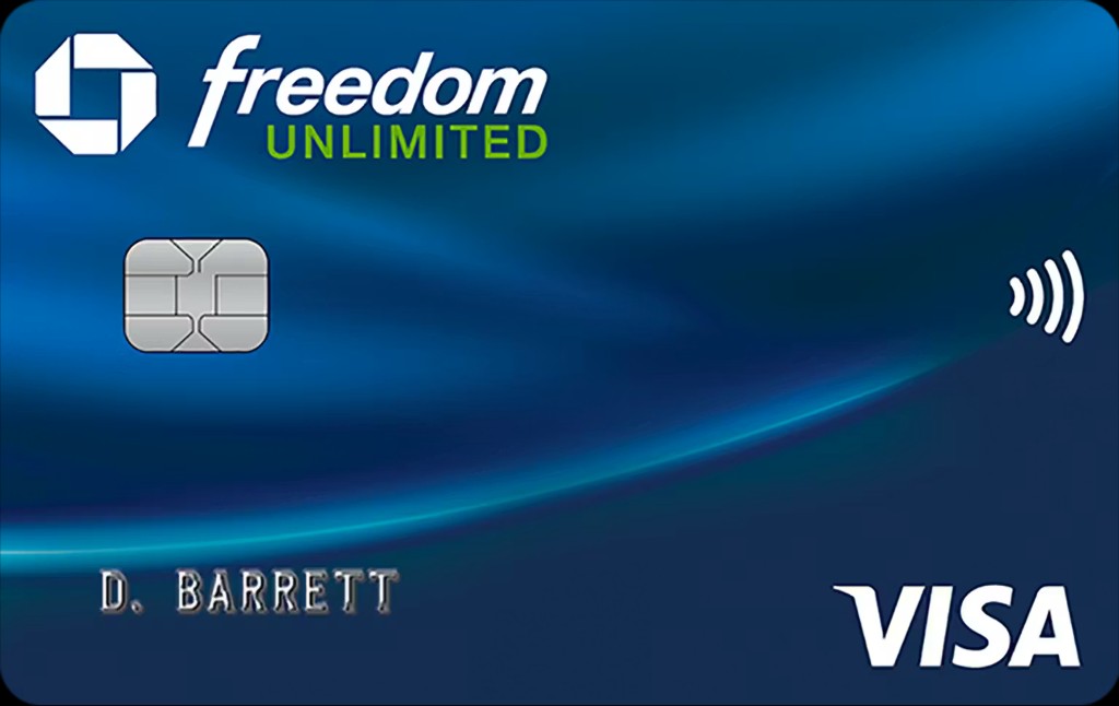 Chase Freedom Unlimited® card