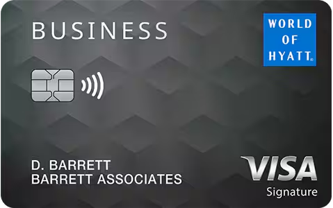 World of Hyatt Business Credit Card card