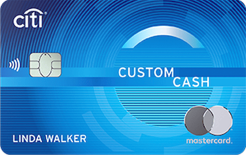 Citi Custom Cash® Card card