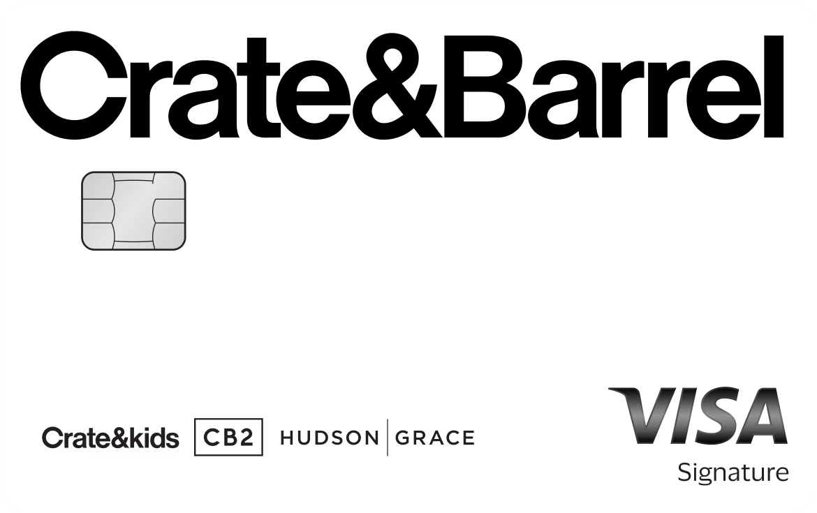 Crate & Barrel Visa Signature® card