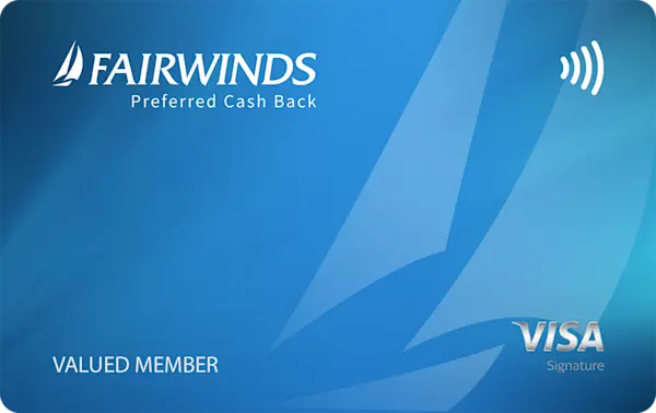 Preferred Cash Back Visa Signature® Credit Card card