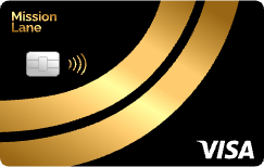 Mission Lane Gold Line Visa® card
