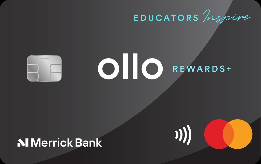 Ollo Rewards+ Mastercard® for Educators card