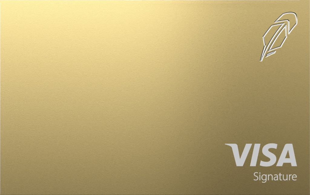 Robinhood Gold Card card