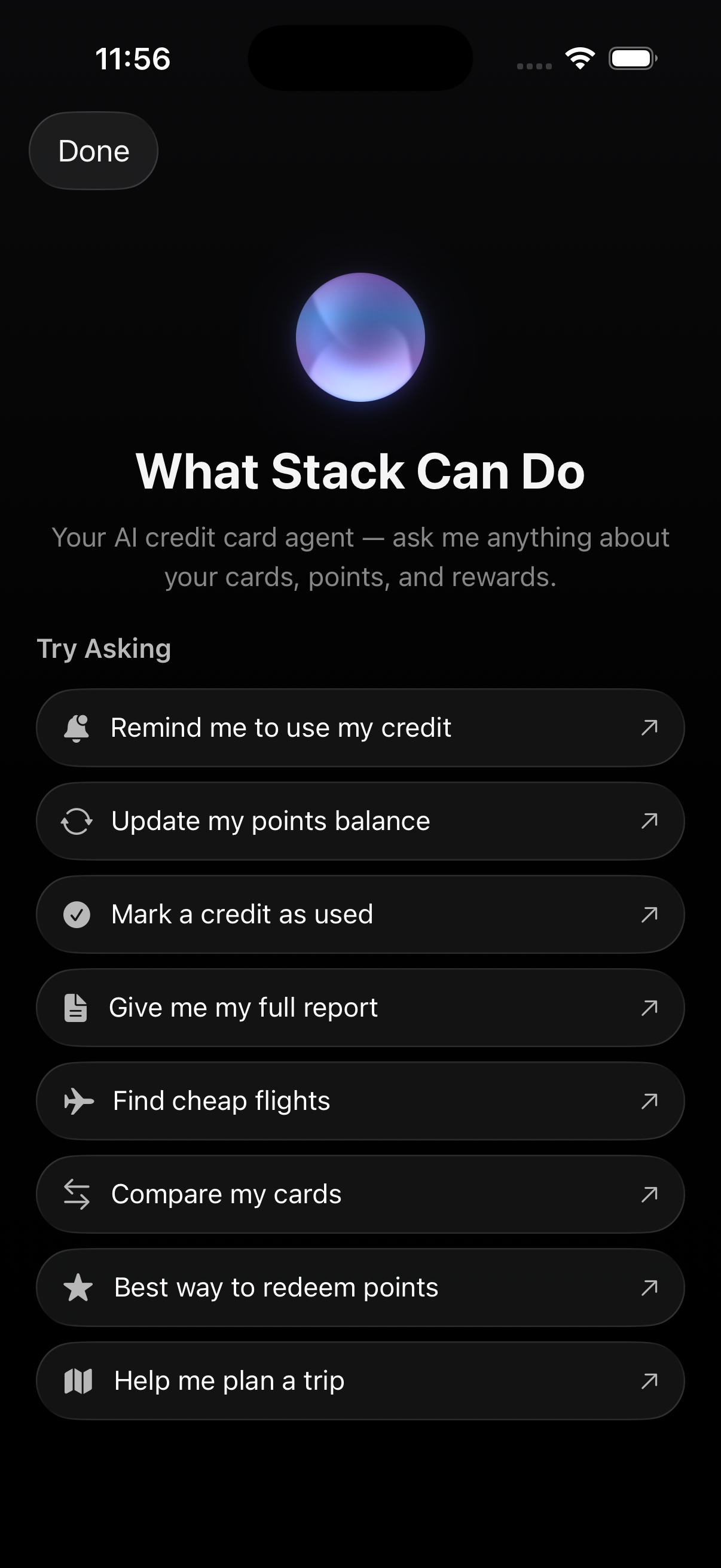 Stack — AI assistant in CardStack